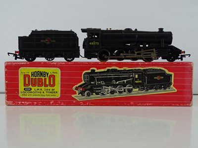 Lot 261 - A HORNBY DUBLO 2224 2-rail Class 8F steam...