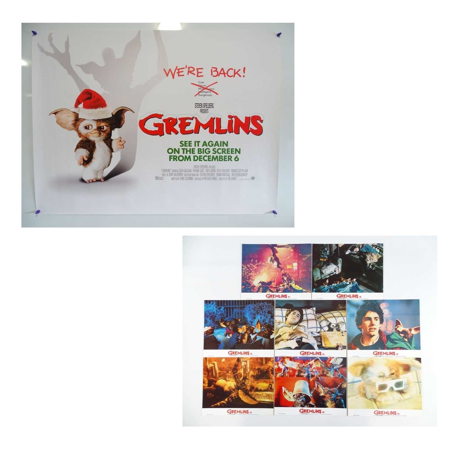 Lot 1 - GREMLINS (1984) - British UK Quad (2019)...