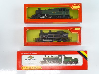 Lot 285 - A group of three HORNBY OO Gauge steam...