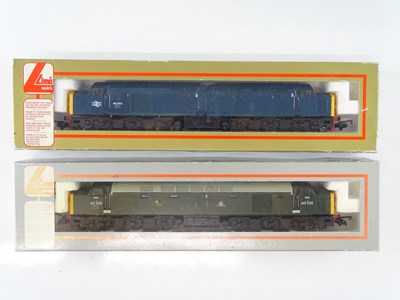 Lot 296 - A pair of LIMA OO Gauge Class 40 diesel...