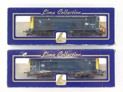 Lot 298 - A pair of LIMA OO Gauge Class 20 diesel...