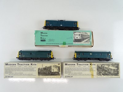 Lot 306 - A trio of MODERN TRACTION KITS OO Gauge BR...