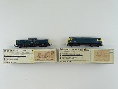 Lot 308 - A pair of MODERN TRACTION KITS OO Gauge kit...