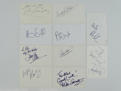 Lot 170 - COMEDIANS: A mixed group of signed cards...