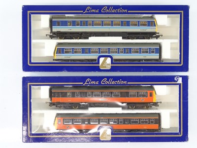 Lot 319 - A pair of LIMA OO Gauge Class 101 2 car DMUs...