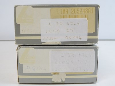 Lot 344 - An identical pair of LIMA OO Gauge Class 27...