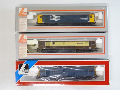 Lot 346 - A group of three LIMA OO Gauge Class 73...