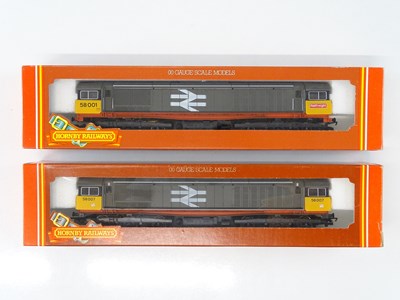 Lot 349 - A pair of HORNBY R250 OO Gauge Class 58 Co-Co...