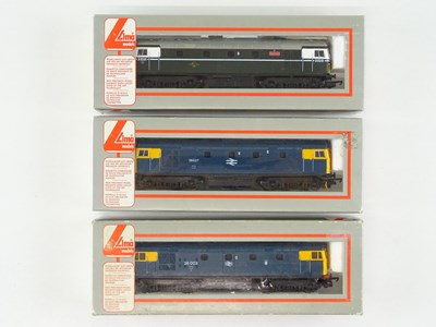 Lot 352 - A group of LIMA OO Gauge Class 26 diesel...