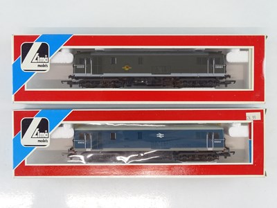 Lot 353 - A pair of LIMA OO Gauge Class 73...