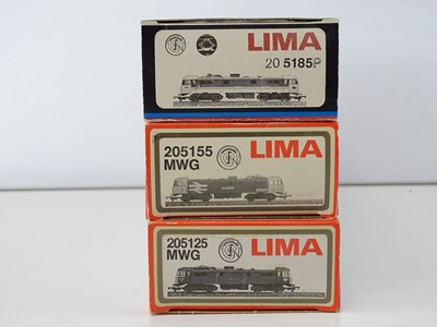 Lot 359 - A group of LIMA OO Gauge Class 87 electric...