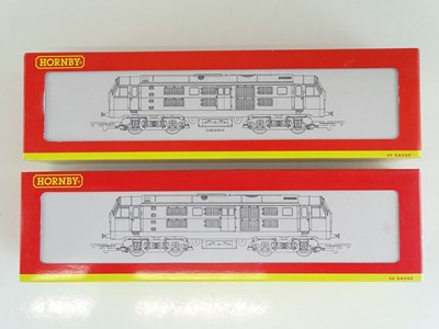 Lot 375 - A pair of HORNBY OO Gauge Class 29 diesel...