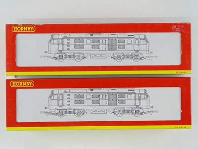 Lot 377 - A pair of HORNBY OO Gauge Class 29 diesel...