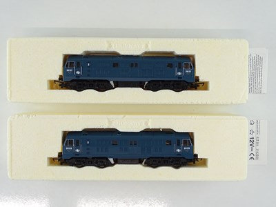 Lot 377 - A pair of HORNBY OO Gauge Class 29 diesel...