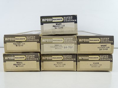 Lot 380 - A group of WRENN OO Gauge Pullman coaches -...