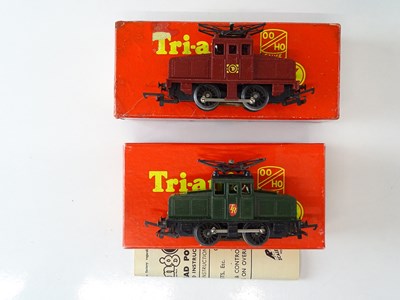 Lot 238 - A pair of OO Gauge TRI-ANG steeple cab...