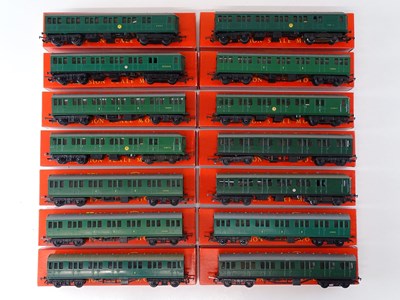 Lot 393 - A large quantity of TRI-ANG OO Gauge suburban...