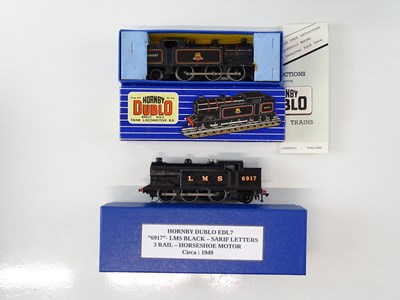 Lot 446 - A pair of HORNBY DUBLO OO Gauge 3-rail 0-6-2...