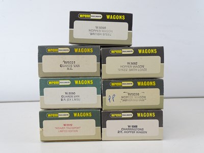 Lot 447 - A group of WRENN OO Gauge rarer wagons to...