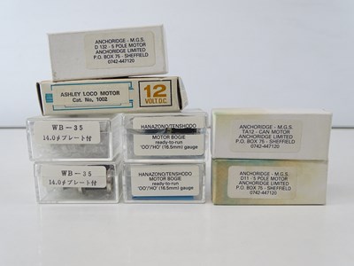 Lot 456 - A group of OO Gauge motors and motor bogies by...