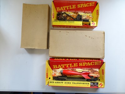 Lot 473 - A pair of TRI-ANG HORNBY OO Gauge Battle Space...