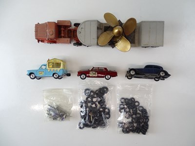 Lot 51 - A mixed group of unboxed DINKY and CORGI items...