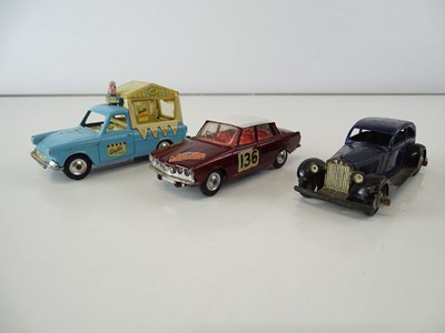Lot 51 - A mixed group of unboxed DINKY and CORGI items...