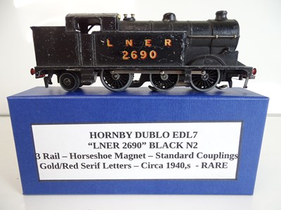 Lot 481 - A HORNBY DUBLO EDL7 OO Gauge Class N2 3 rail...