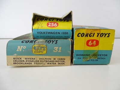 Lot 53 - A group of CORGI Toys to include a Riviera...