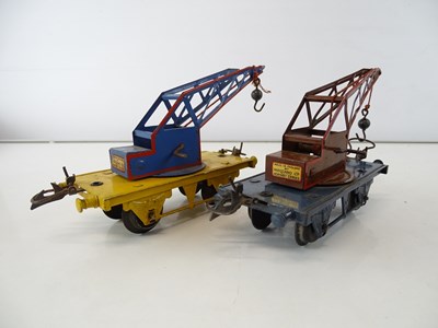 Lot 506 - A group of HORNBY SERIES O Gauge pre-war...