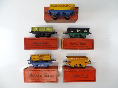 Lot 507 - A group of HORNBY SERIES O Gauge pre-war open...