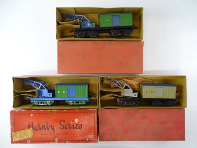 Lot 512 - A group of HORNBY SERIES O Gauge pre-war bogie...