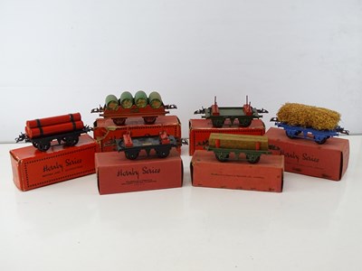 Lot 513 - A group of HORNBY SERIES O Gauge pre-war...