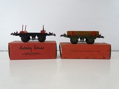 Lot 513 - A group of HORNBY SERIES O Gauge pre-war...