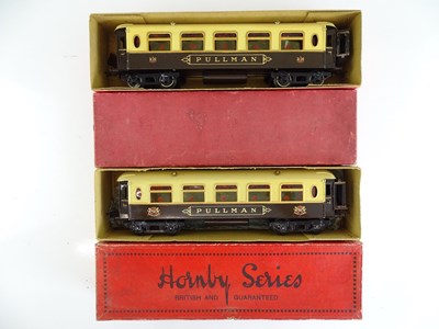 Lot 515 - A pair of HORNBY SERIES O Gauge pre-war No.2...