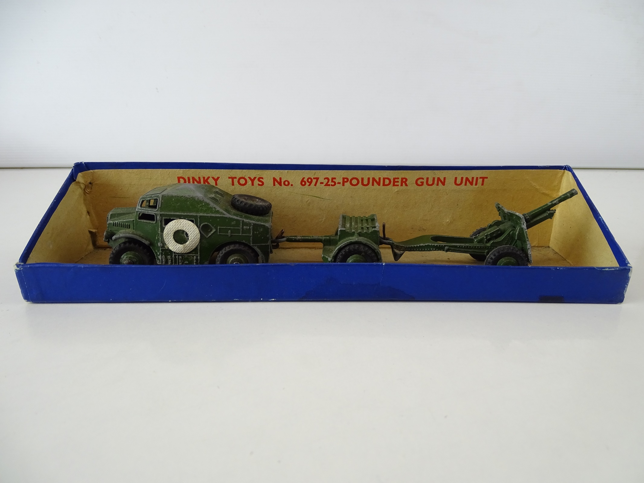 Lot 55 A group of boxed DINKY Military vehicles