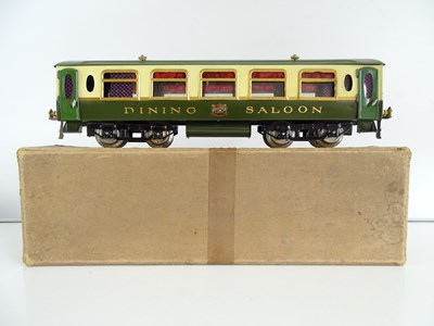 Lot 518 - A HORNBY SERIES O Gauge pre-war No.2 dining...