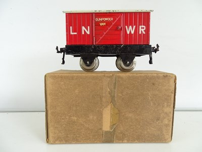 Lot 520 - An early HORNBY SERIES O Gauge gunpowder van...