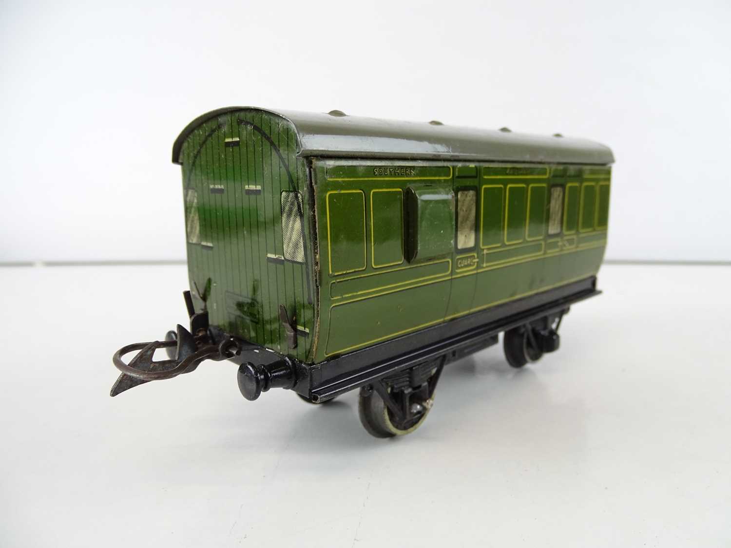 Wagon De Fret Hornby O Gauge (N°2) - Great Western Railway - Modèle En Bois D'époque