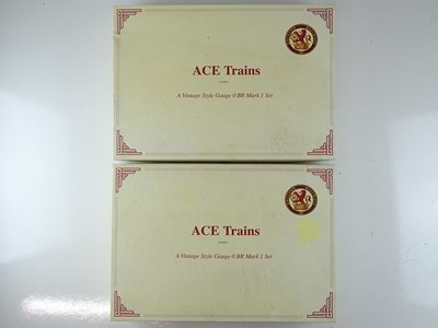 Lot 531 - A pair of ACE TRAINS O Gauge BR Mark 1 coach...