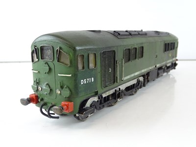 Lot 553 - A scratchbuilt O Gauge finescale Co-Bo diesel...