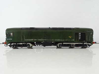 Lot 553 - A scratchbuilt O Gauge finescale Co-Bo diesel...