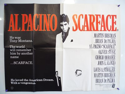 Lot 126 - SCARFACE (1983) - British UK Quad - Al Pacino...
