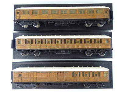 Lot 558 - A group of O Gauge scratch/kitbuilt standard...