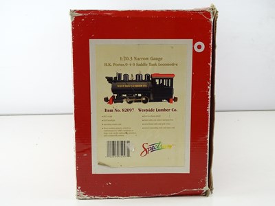 Lot 576 - A SPECTRUM American outline G scale narrow...