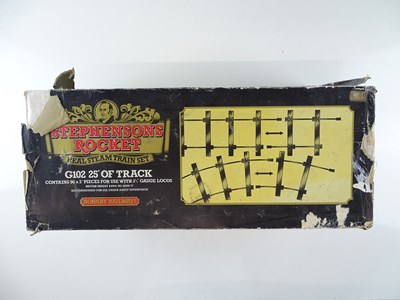 Lot 583 - A Hornby 3.5 inch scale G102 track pack for...