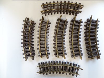 Lot 584 - A group of G Scale LGB track sections - G/VG...