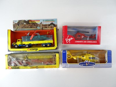 Lot 67 - A CORGI Dolphinarium Truck together with an...