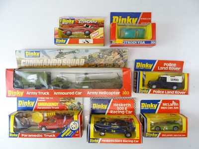Lot 68 - A group of 1970s/80s era DINKY Toys in...