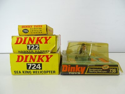 Lot 73 - A group of DINKY Military Aircraft comprising:...